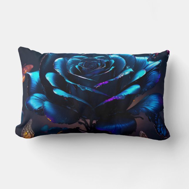 Lombar Almofada Mística Azul (Frente)