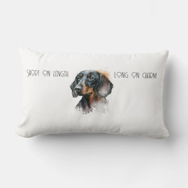 Lombar Almofada | Pillow Dachshund (Frente)