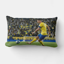 Lombar Ícones Lendários do Futebol Almofada Decorativa |