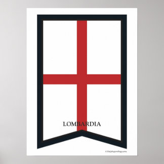 Lombardia Itália Região Poster