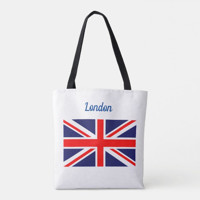 London All-Over-Impressão, Bolsa de ombro (Verso)