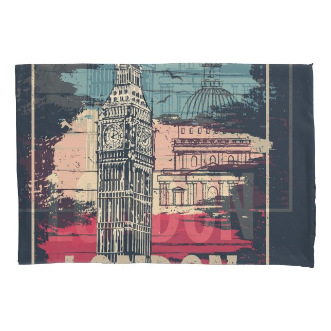 London Big Ben: Poster de tipografia (Frente)
