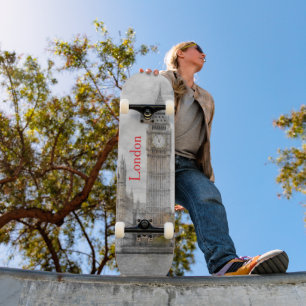 London Big Ben Skateboard - Urban Street Style