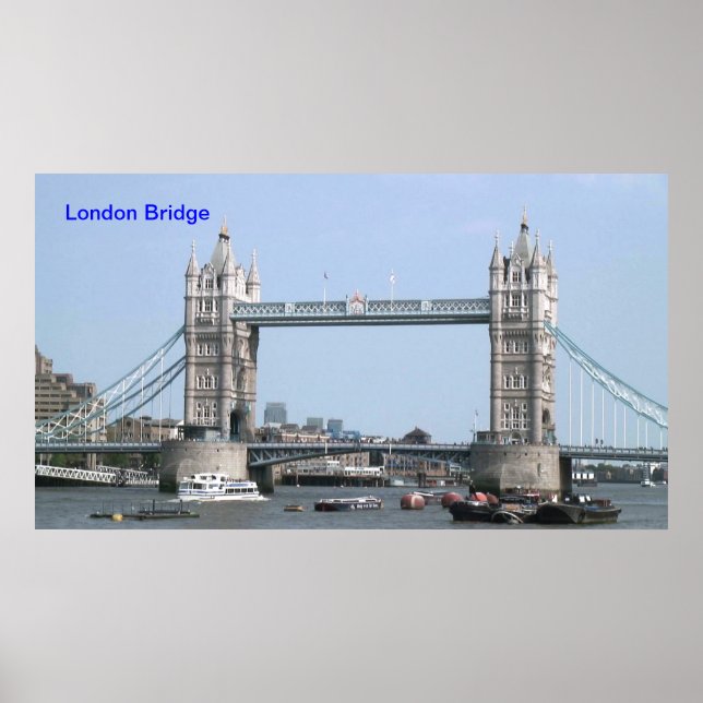 London Bridge Poster (Frente)