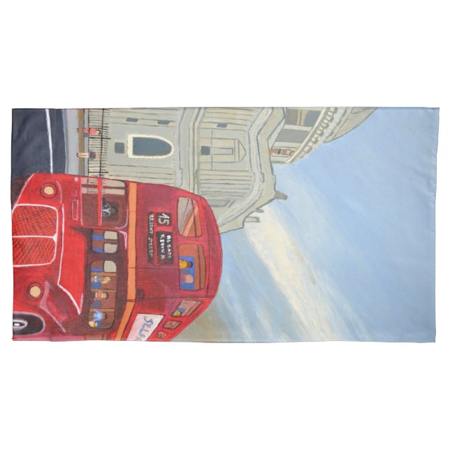 London Bus Pillowcase (Frente)