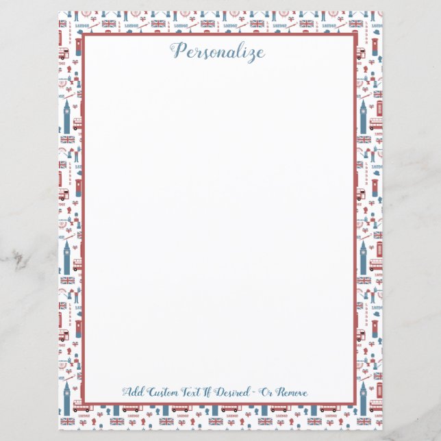 London England Landmarks Big Ben English Flag (Frente)