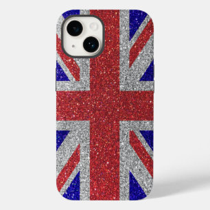 London Style Glitter Flag do Reino Unido Union Jac