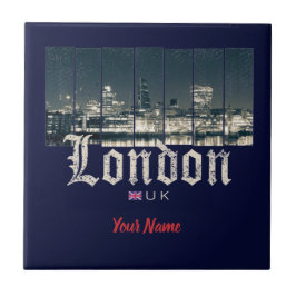 London Uk Skyline Reino Unido England vintage