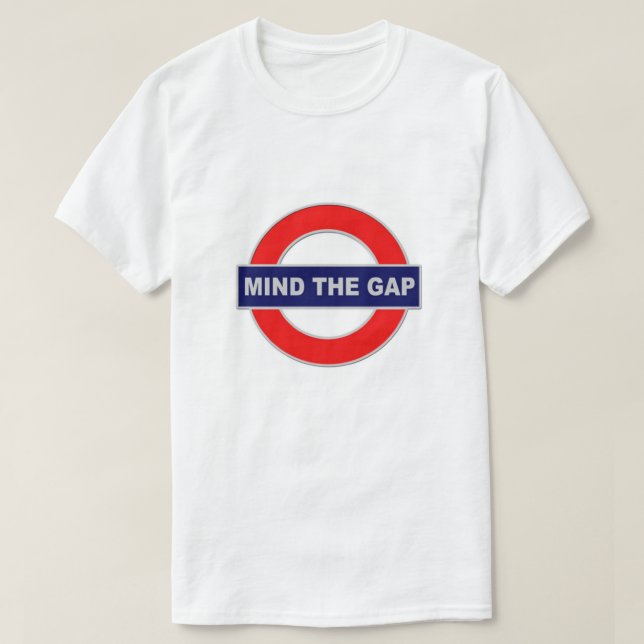 London Underground Mente a Camiseta da Lacuna (Frente do Design)
