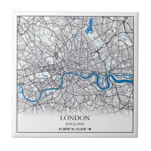 London United Kingdom City Map Viagem