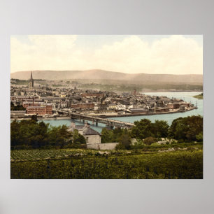 Londonderry, impressão arquivístico da quintilha