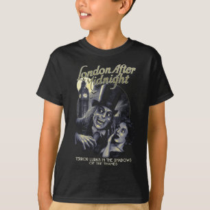 Londres Após Meia-Noite de Camisa de Horror da Juv