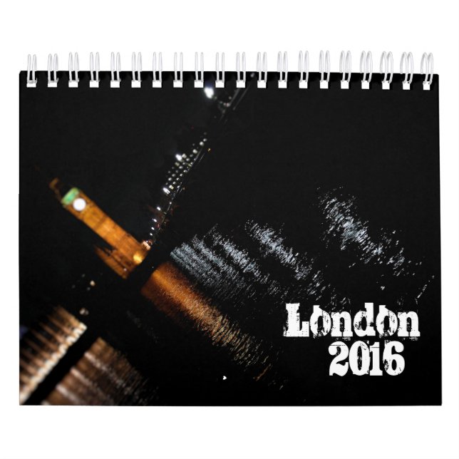 Londres - Calendário 2016 (Capa)