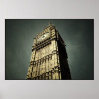 Londres Casas do Parlamento Poster