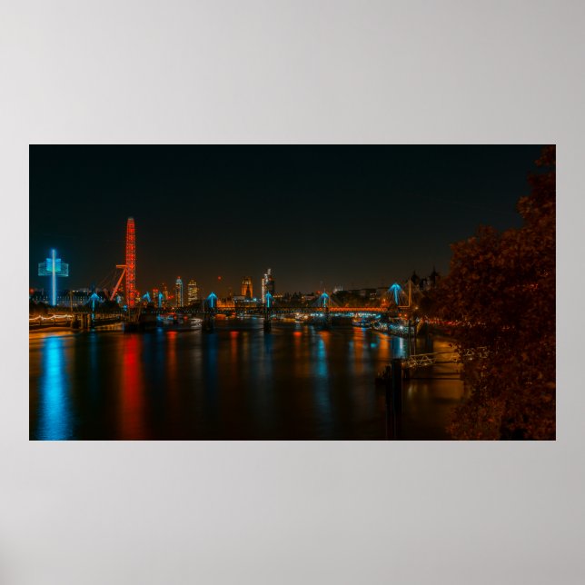 LONDRES NA NOITE POSTER (Frente)