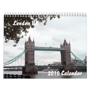 Londres Reino Unido, calendário 2010