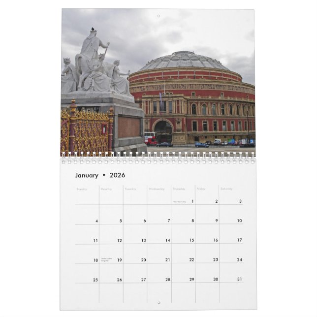 Londres Reino Unido, calendário 2010 (Jan 2026)