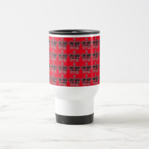 Londres Themed Royal Crown Caneca de viagem