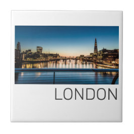 Londres Uk Skyline Reino Unido Inglaterra Souvenir