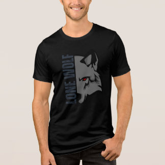 Lone Wolf T-Shirt - Design de negrito para indepen