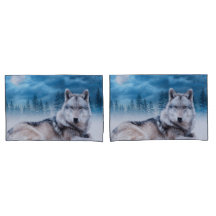 Lone Wolf / Wolf Wolf Moon Moonlight Willife