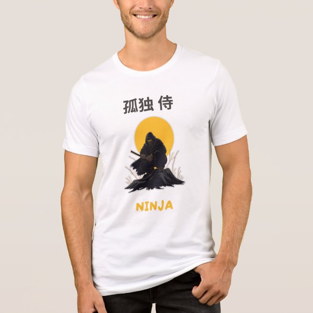 Lonely Ninja Samurai Art Design (Frente)