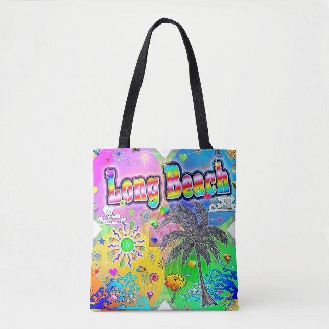 Long Beach Quadro Seasons Tote Bag (Frente)