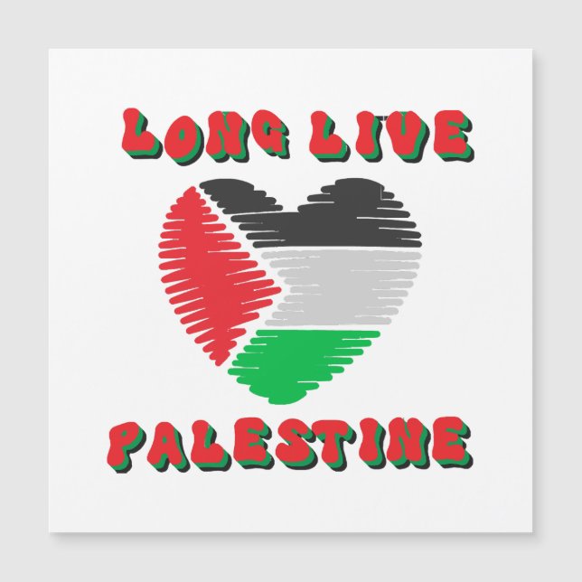 Longa Vida à Palestina (Frente)