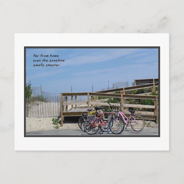 Longe Do Cartão Postal Haiku (Frente)