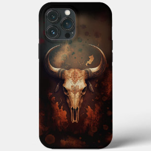 Longhorn Cow Skull Rustic