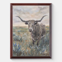"Longhorn" Pintado à mão