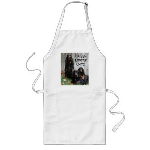 Longo AMANTES DE HAGGIS UNIDOS! Avental de Gordon Setter