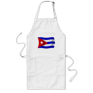 Longo Avental Bandeira de Cuba