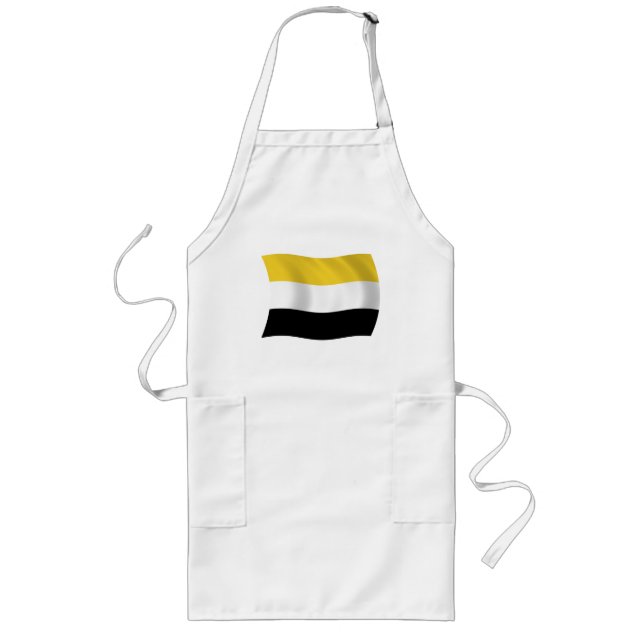Longo Avental Bandeira Garifuna (Frente)