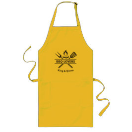 Longo Avental BBQ Lovers King & Queen | Presente para Ca