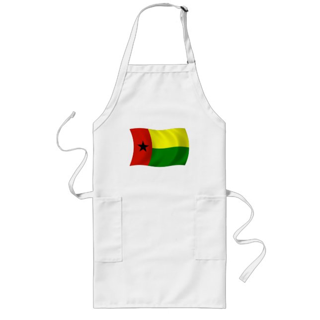 Longo Avental com a Bandeira da Guiné-Bissau (Frente)