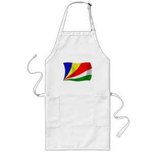 Longo Avental com a Bandeira das Seychelles