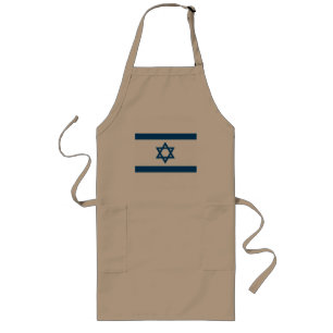 Longo Avental da bandeira de Israel