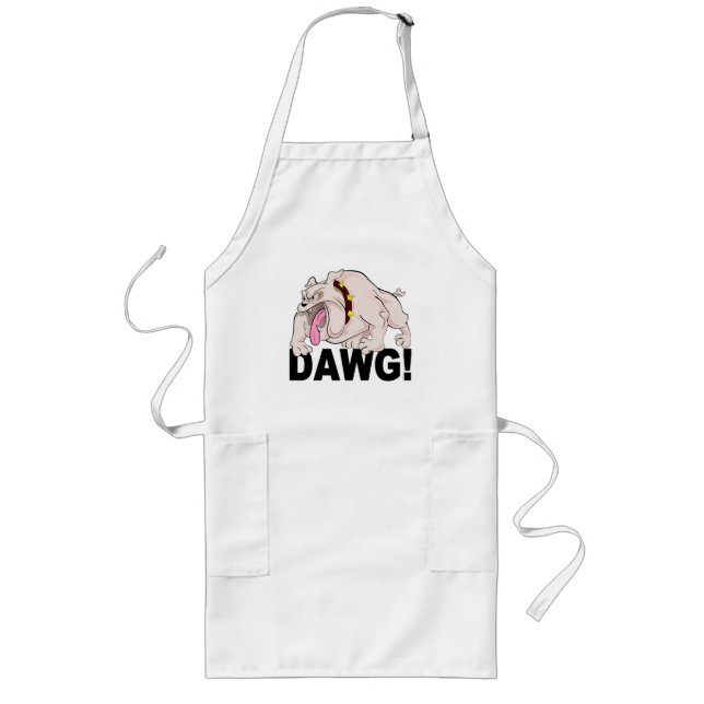 Longo avental DAWG! - escolha estilo e cor (Frente)