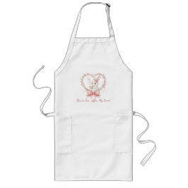 Longo Avental de Cozinha de Coelhinho Fofo - Presente Pe