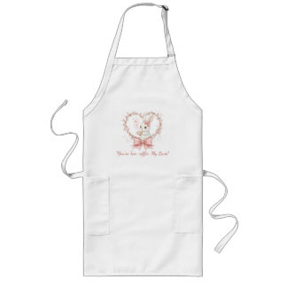 Longo Avental de Cozinha de Coelhinho Fofo - Presente Pe