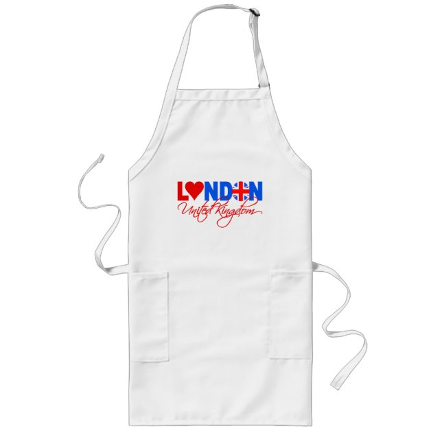 Longo avental de Londres - escolha o estilo (Frente)
