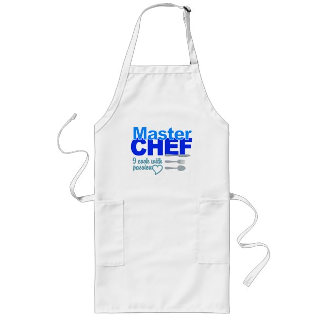 Longo avental do Master Chef (Frente)