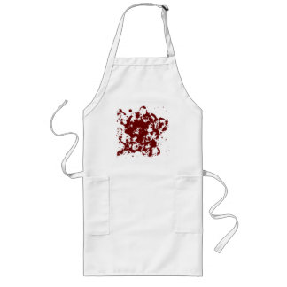 Longo Avental do Splatter do sangue