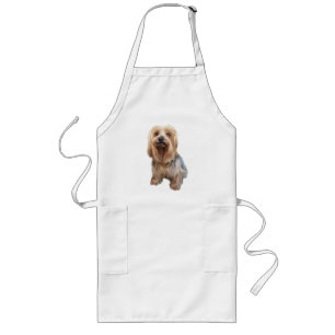 Longo Avental do yorkshire terrier