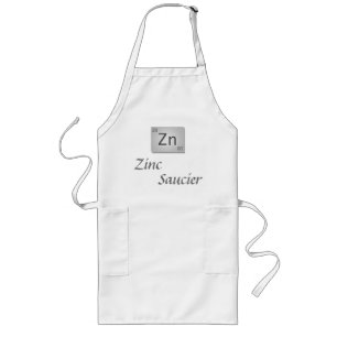 Longo Avental mais saucier da cozinha do zinco
