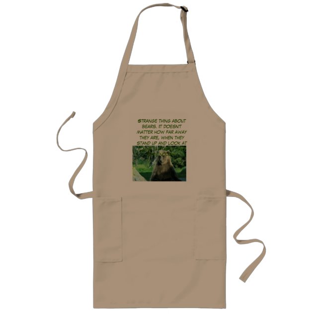 Longo Meu avental da cabine (Frente)