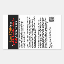 Longo ressonância em adesivos de papel para crianç