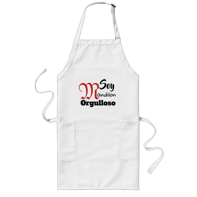 Longo sou avental orgulhoso avental, avental (Frente)