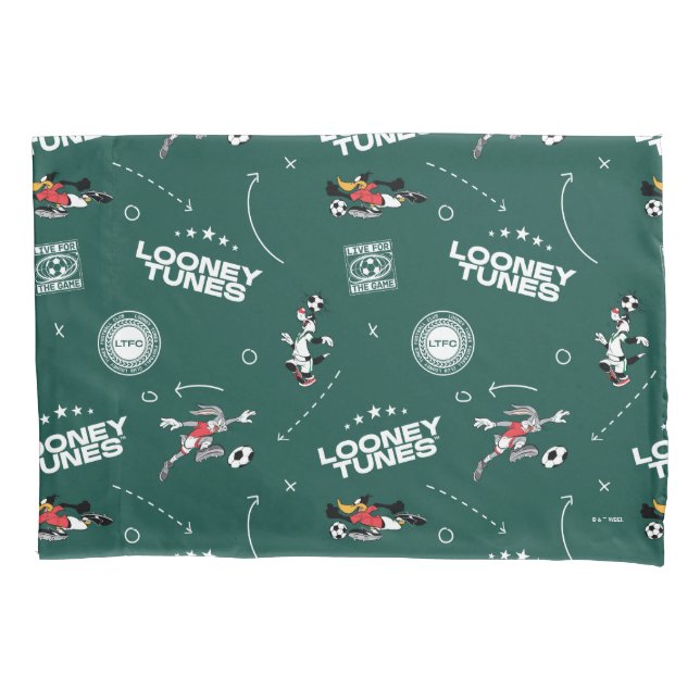 LOONEY TUNES™ Soccer Playbook Pattern (Frente)